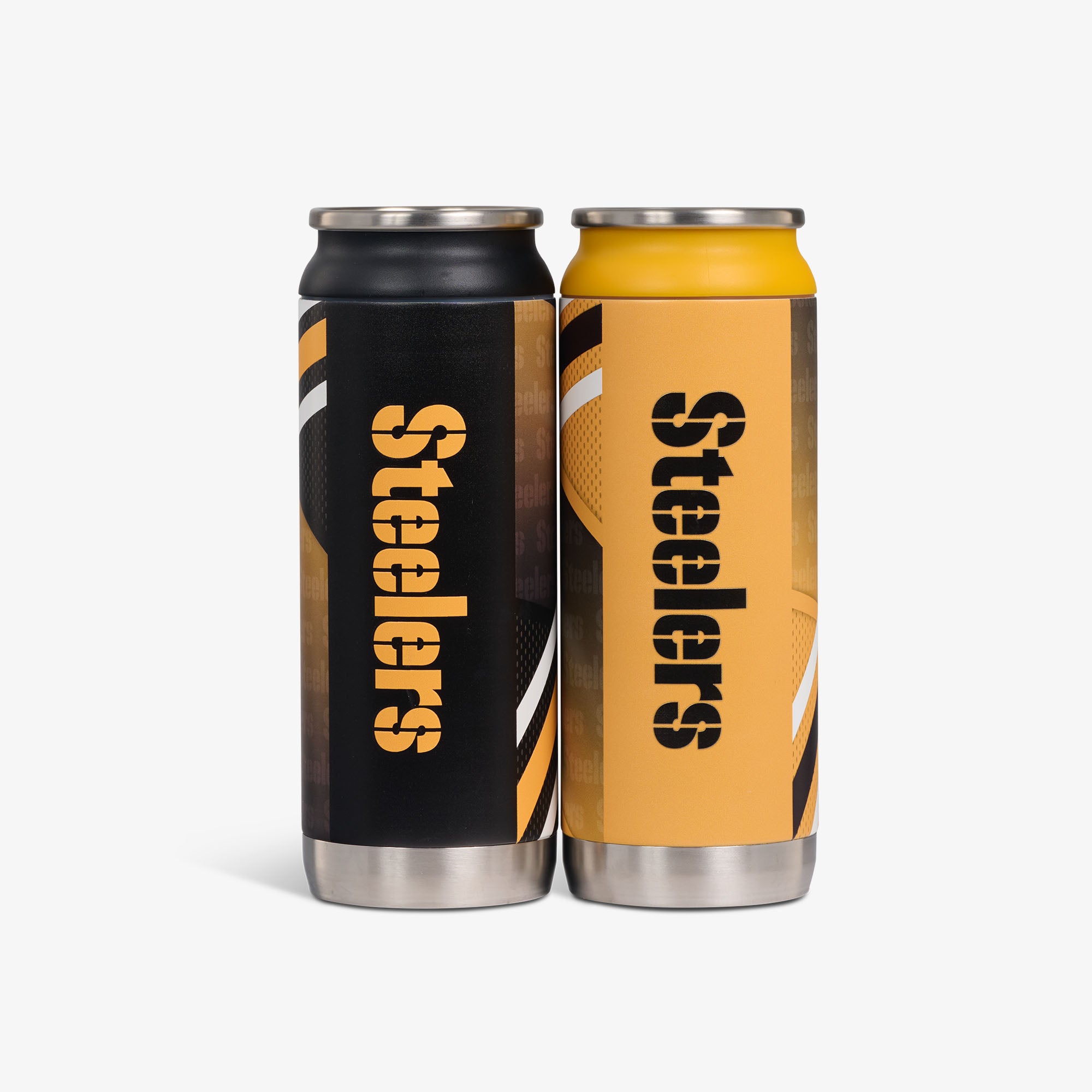 Pittsburgh Steelers Home & Away 16 Oz Can 2-Pack - Image 3