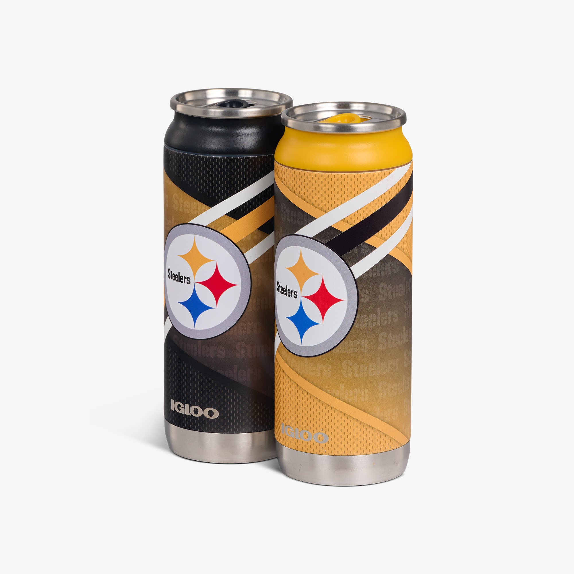 Pittsburgh Steelers Home & Away 16 Oz Can 2-Pack - Image 2