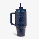 NFL 32 Oz Leopard Flip 'n' Sip Travel Mug