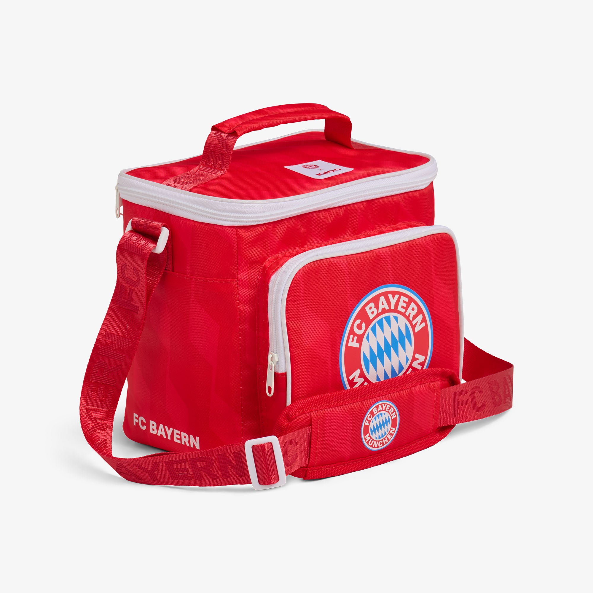 FC Bayern M??nchen Square Lunch Cooler Bag - Image 5