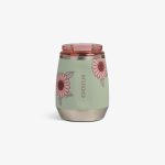 Floral 10 Oz Wine Tumbler